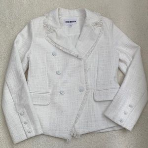 Steve Madden Naomi Blazer- Ivory S